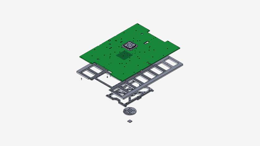 开始生产线针、2D MEMS 探针卡